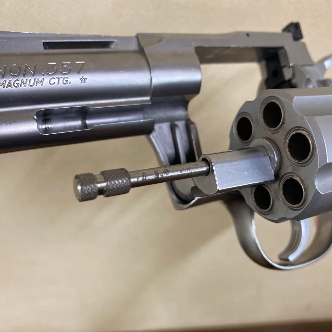 【レア】コクサイ コルトパイソン357 4インチ　ガスリボルバー