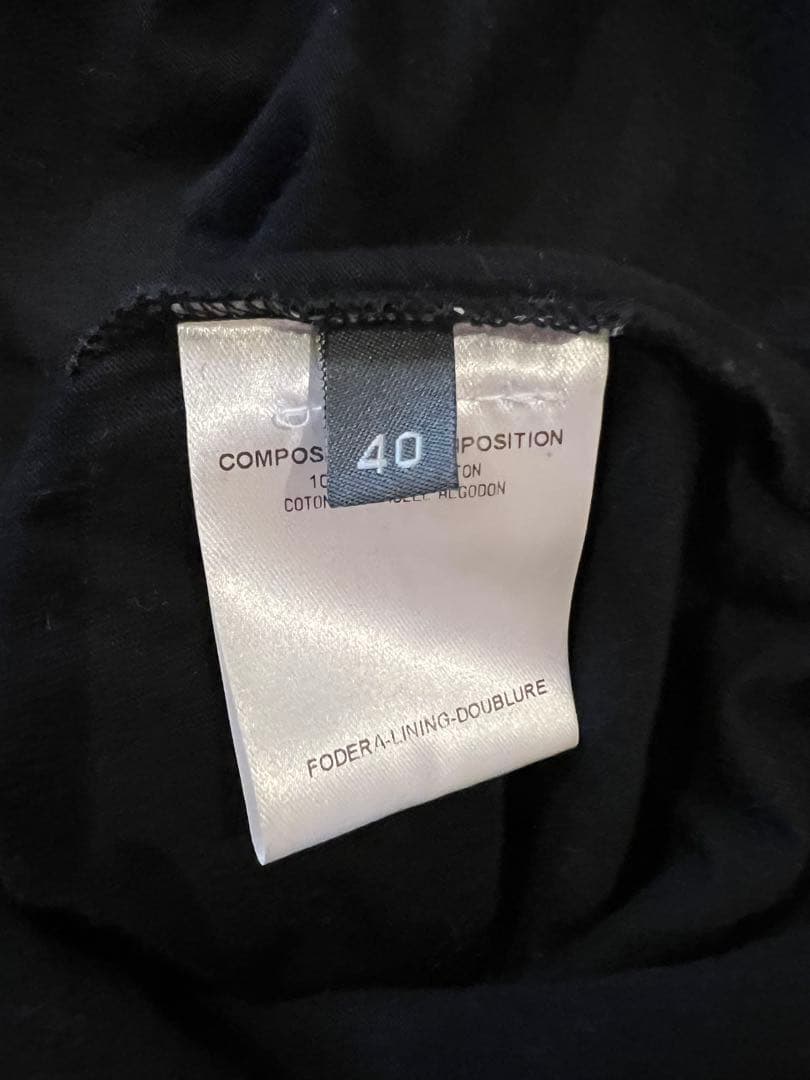 アレキサンダーマックイーン AlexanderMcQueen タンクトップ 黒金