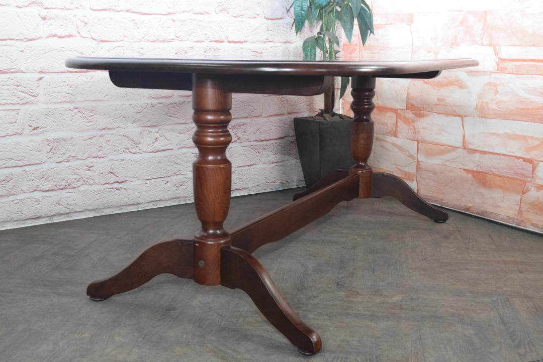 飛騨家具 WINDS 太平 ダイニングテーブル アンティーク調