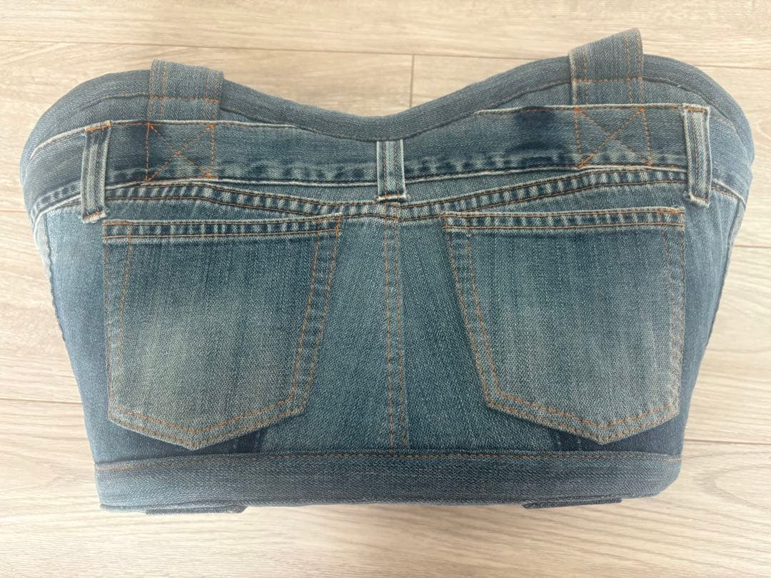 Ragstar デニムキャリーバッグ　犬用 大容量バッグ