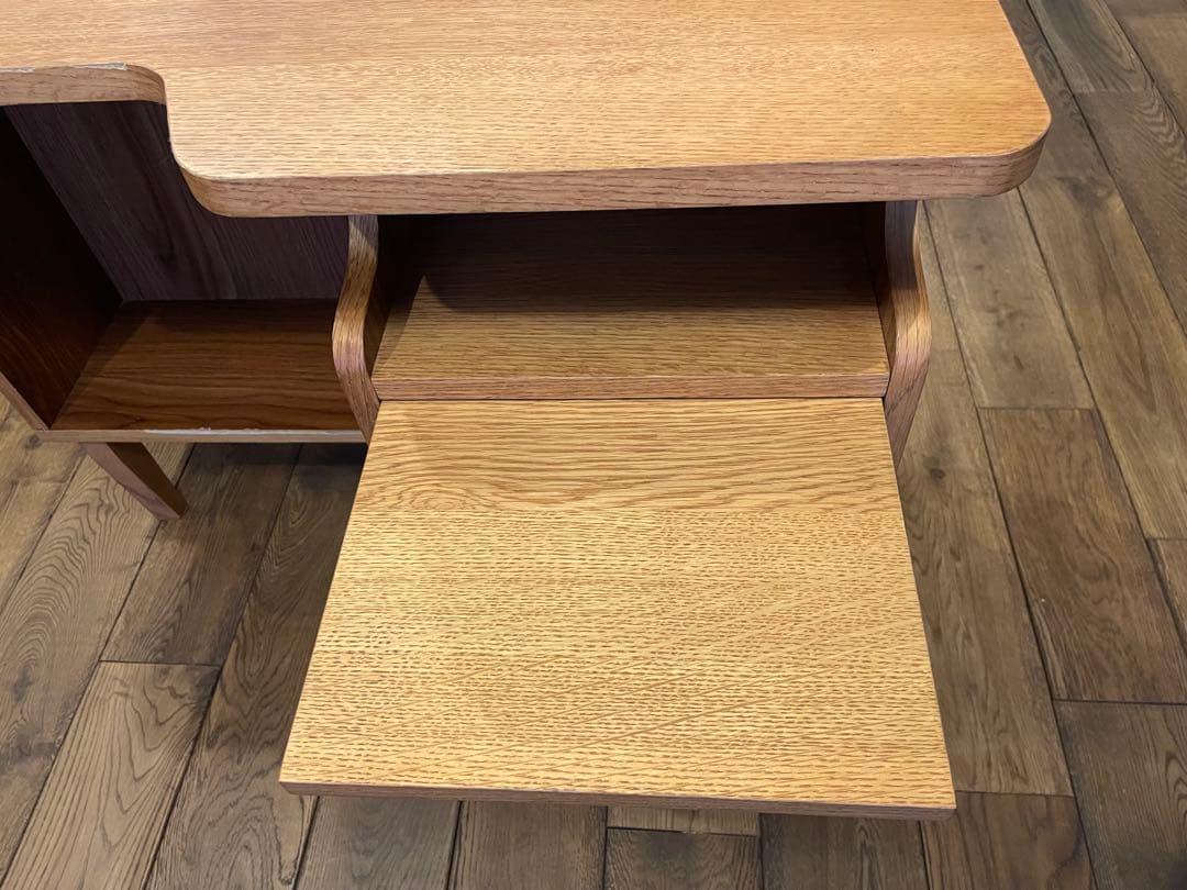 【訳あり】unico / ウニコ　 デスク　勉強机　北欧　引き出し付き