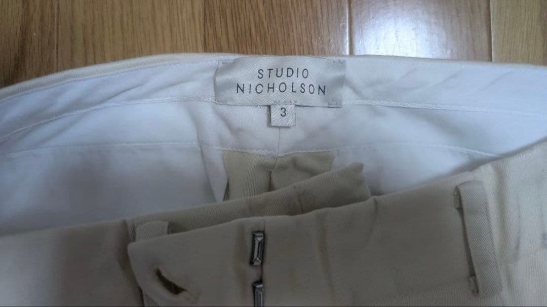 【美品】STUDIO NICHOLSON/DORDONI/サイズ3