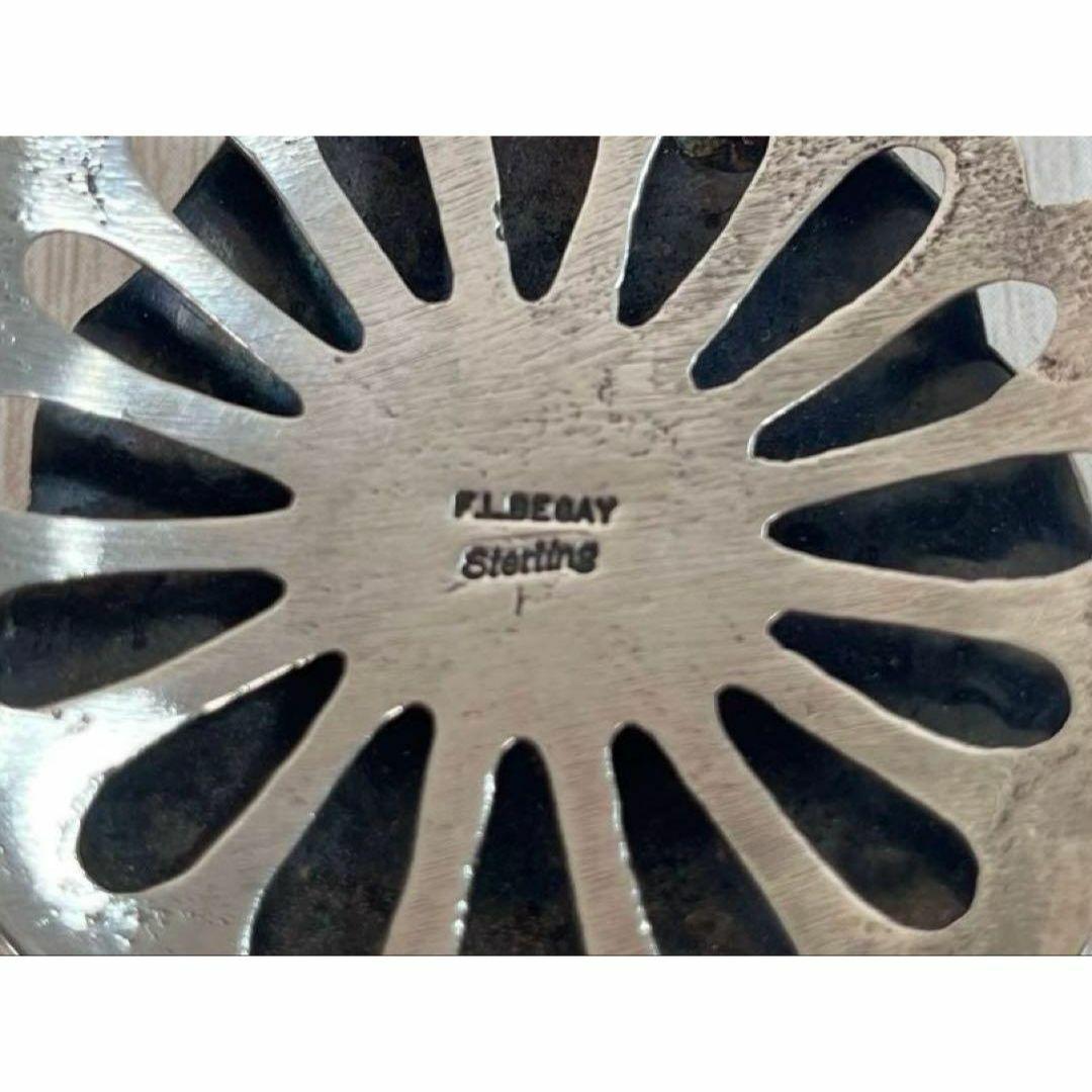 【良品】ナバホ族　バングル　ターコイズ　F.L. BEGAY作　シルバー925