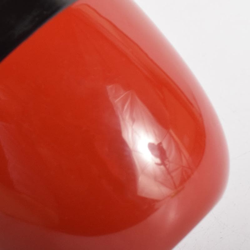 琉球漆器　べんぼう漆塗　紅房社造　朱塗　棗　時代箱　V　7202