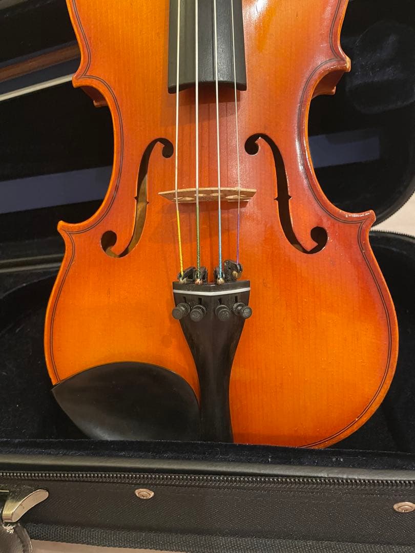 極美品　スズキバイオリン NO.300 1/2サイズ 弓 ケース 付き