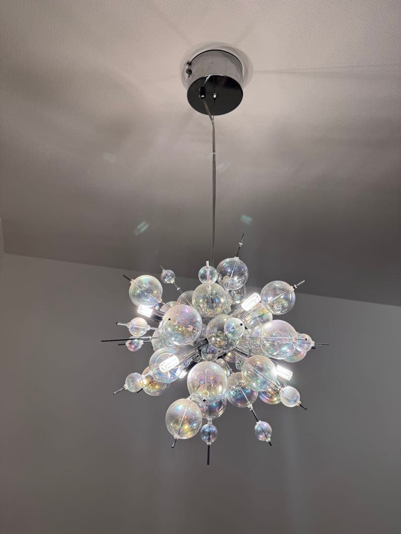 8月10日まで値下げ　現在限界金額 バブルシャンデリア　シーリングライト