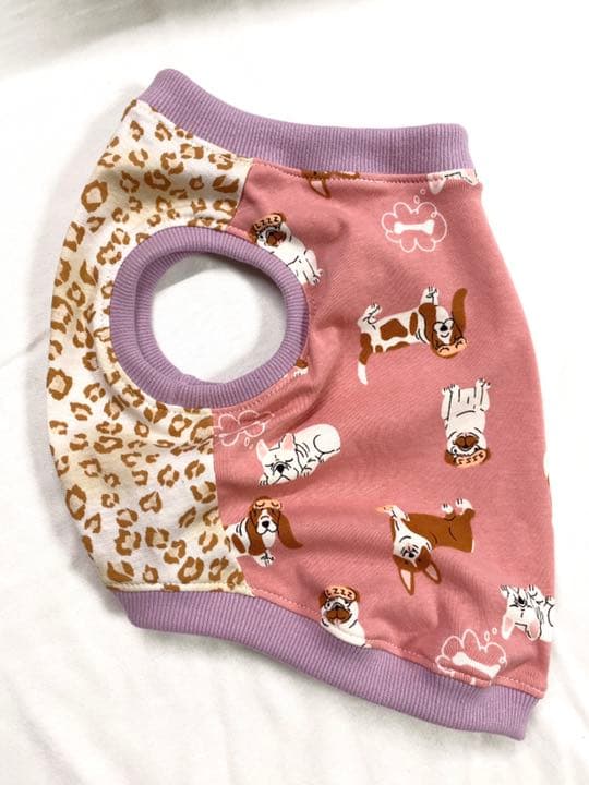 ●犬服●ハンドメイド 胴49 NO.504 フレブル パグ