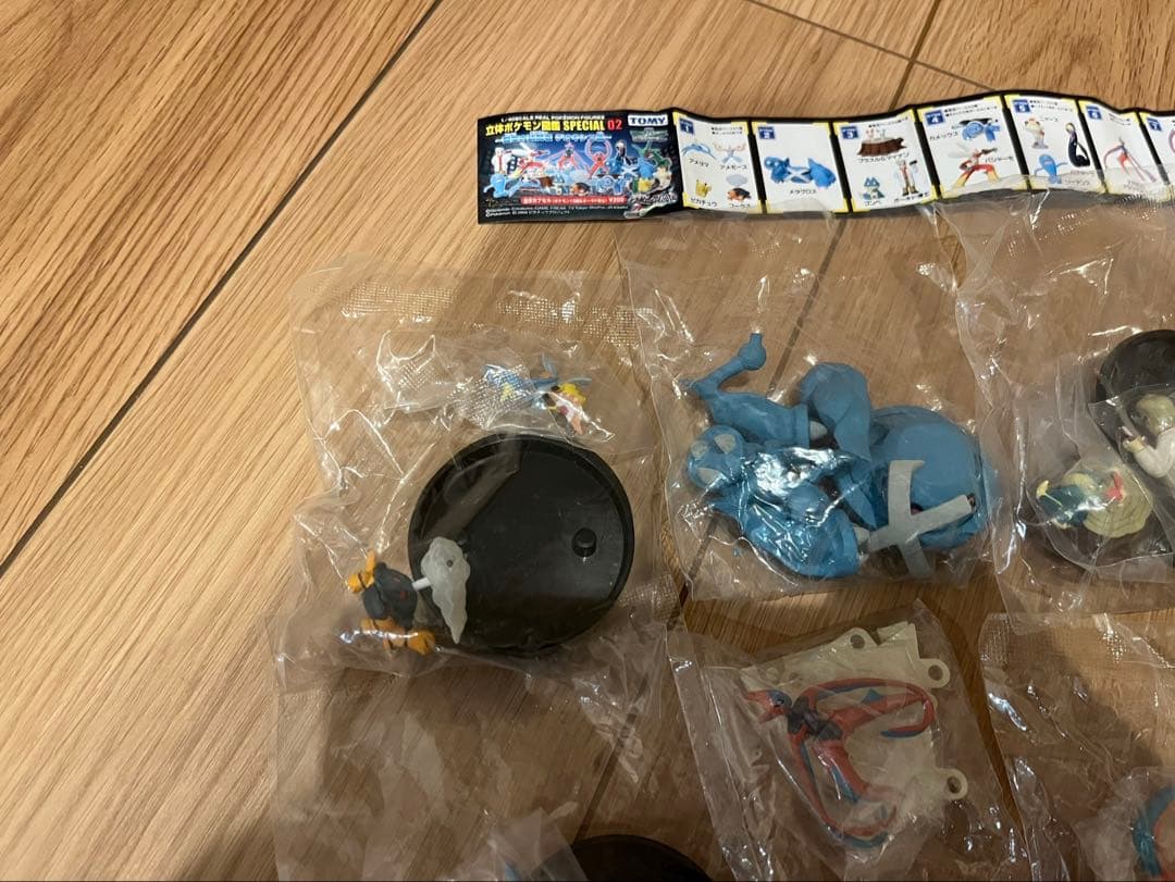 立体ポケモン図鑑SPECIAL02 裂空の訪問者デオキシス編コンプリート10体