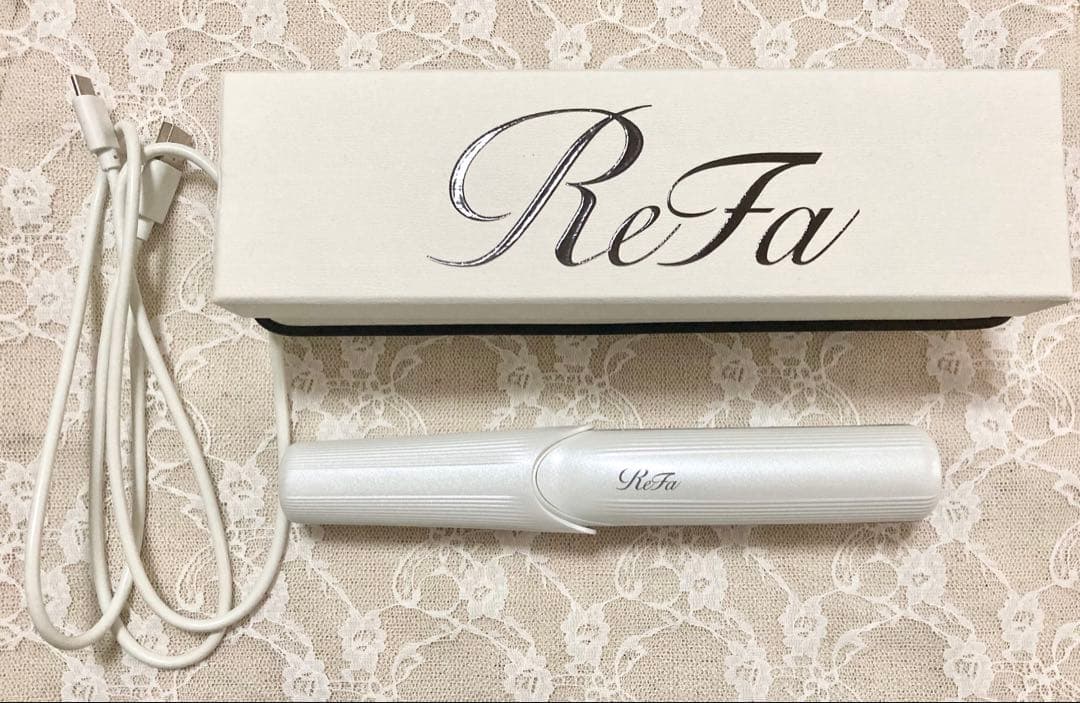 Refaビューティックフィンガーアイロン　ハートブラシ