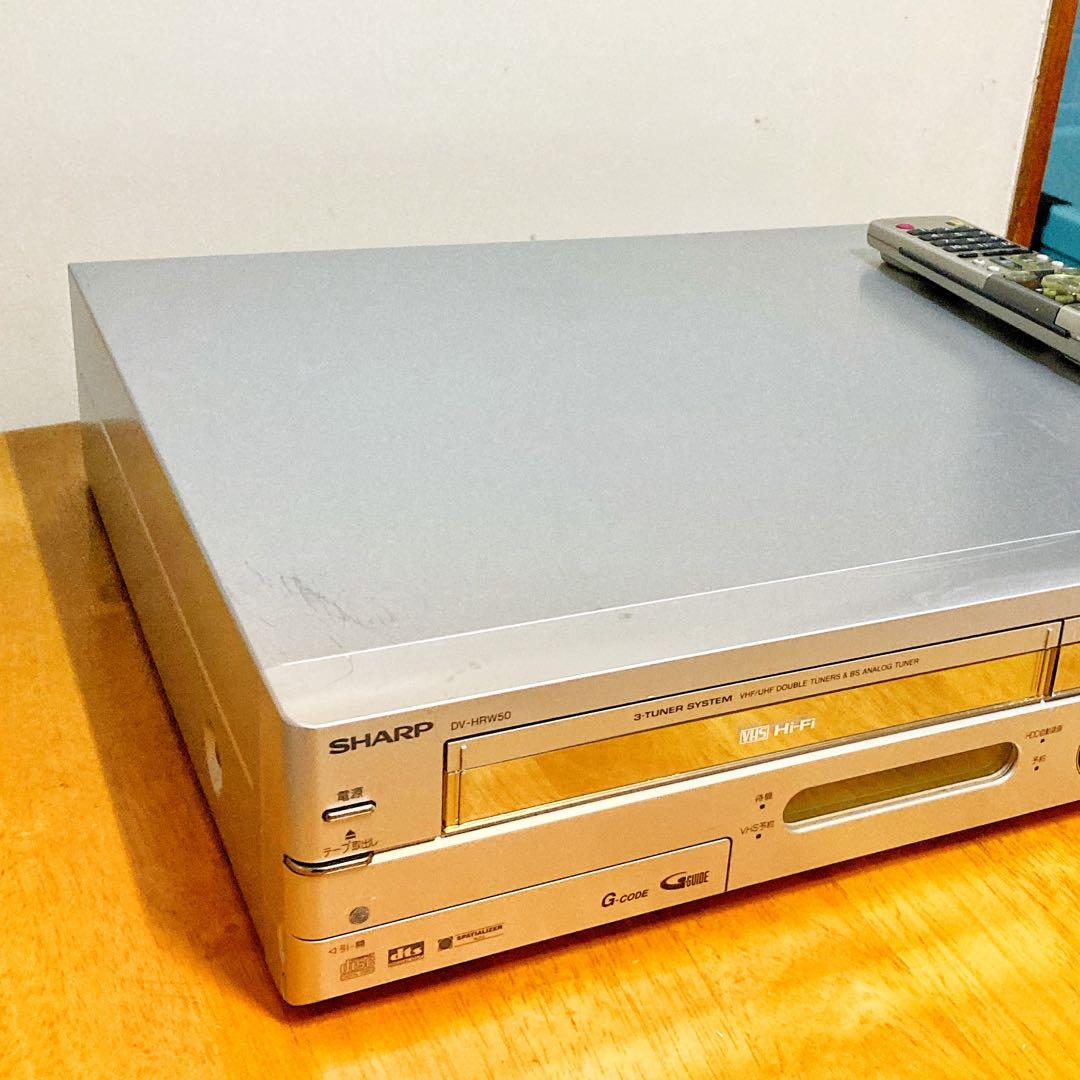 SHARP シャープ　HDD・DVD・ビデオ一体型レコーダー　HDD 160GB