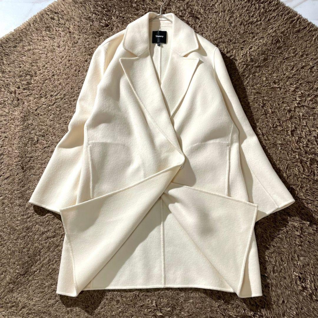 Theory カシミヤ NEW.DIVIDE BOY.COAT ロングコート