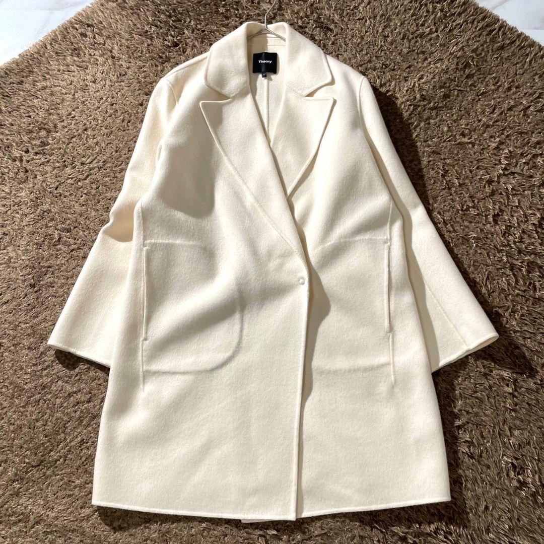 Theory カシミヤ NEW.DIVIDE BOY.COAT ロングコート