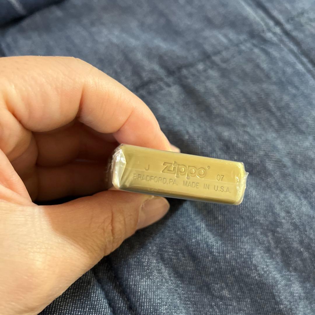 Coca-Cola ゴールド Zippo未使用　オイルなし