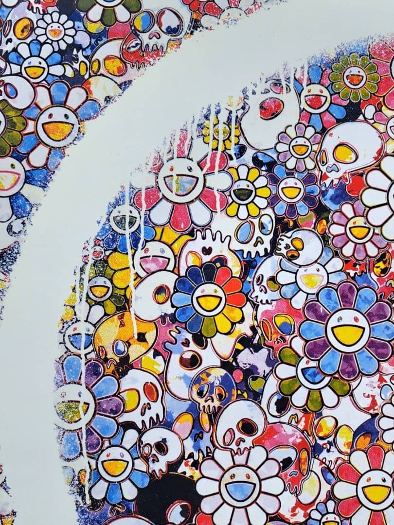 村上隆　円相:禅 天空　ポスター　アート　人気画家　(草間彌生　奈良美智)