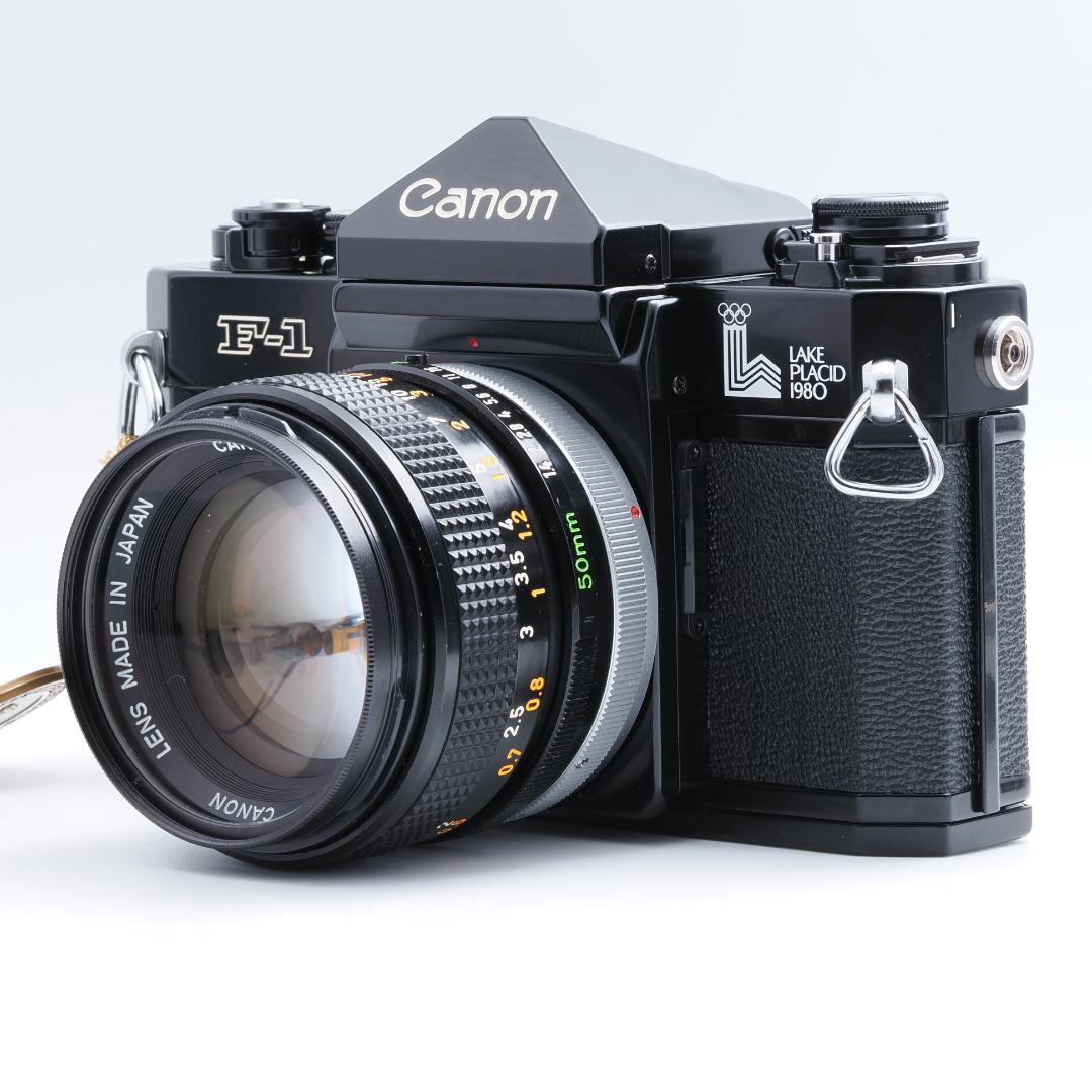 フィルムカメラ Canon F-1 LAKE PLACID / FD 50mm F1.4 ssc