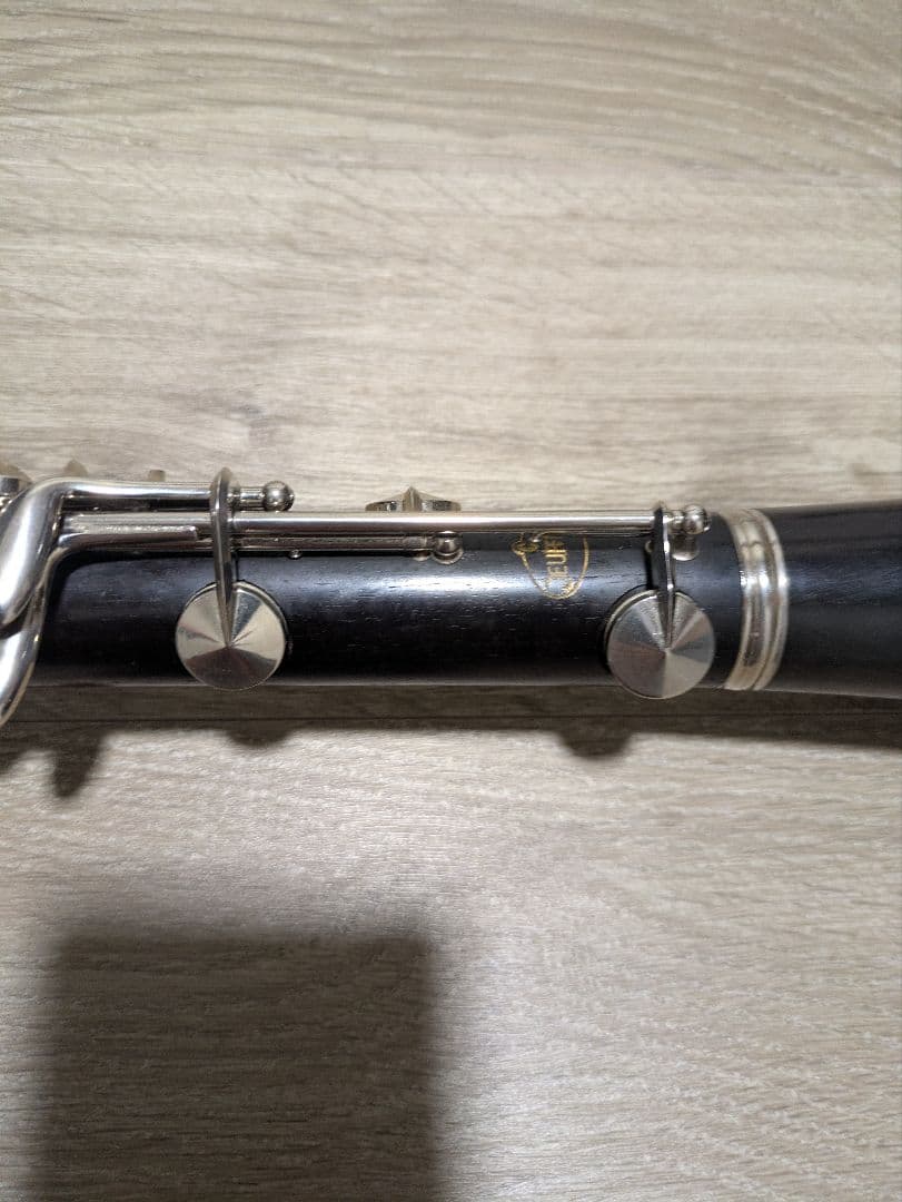 ジャンククラリネット本体 セルマー製マウスピース付き