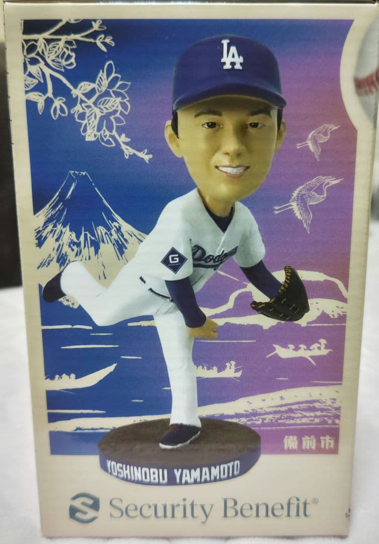 ワールドシリーズ MVP 山本由伸 ボブルヘッド