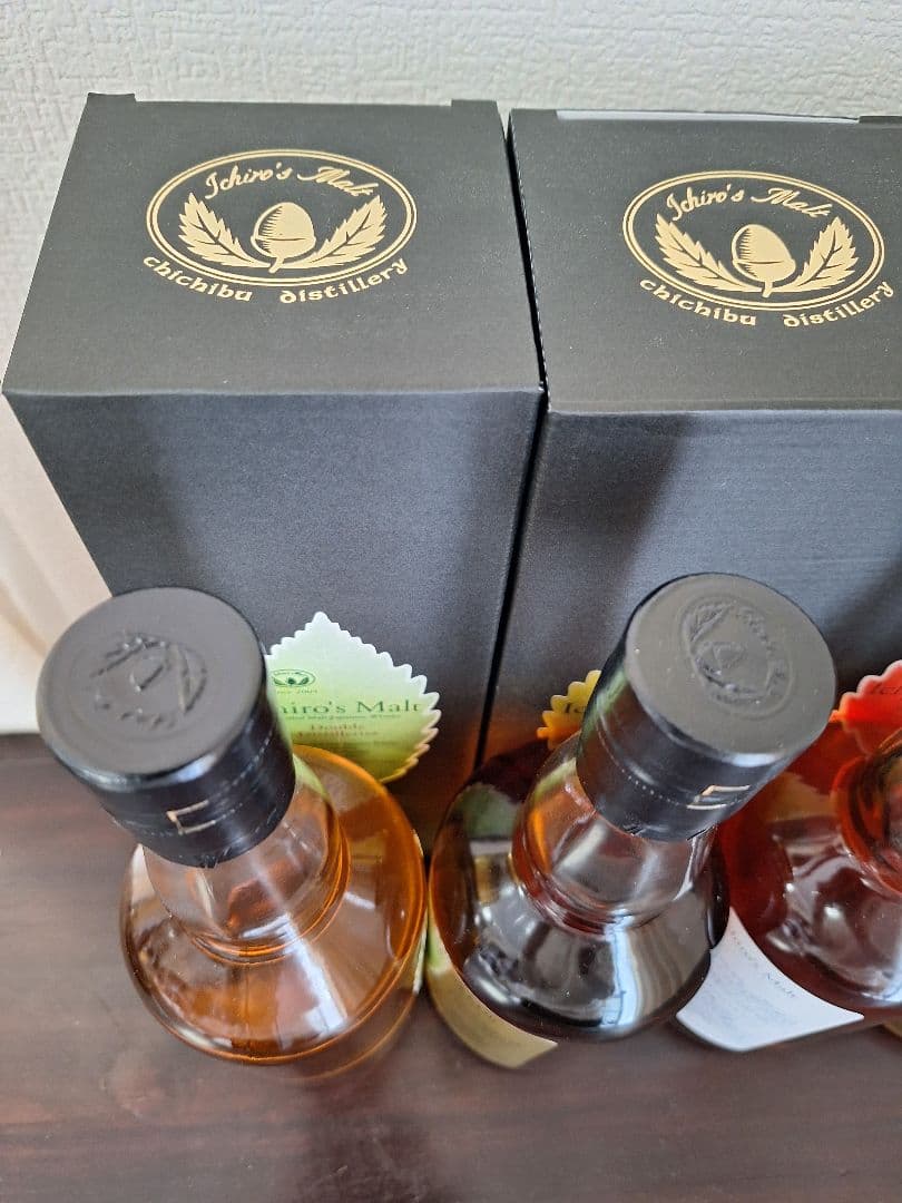 Yoshi ！ イチローズモルト リーフラベル ４本セット新品箱付き