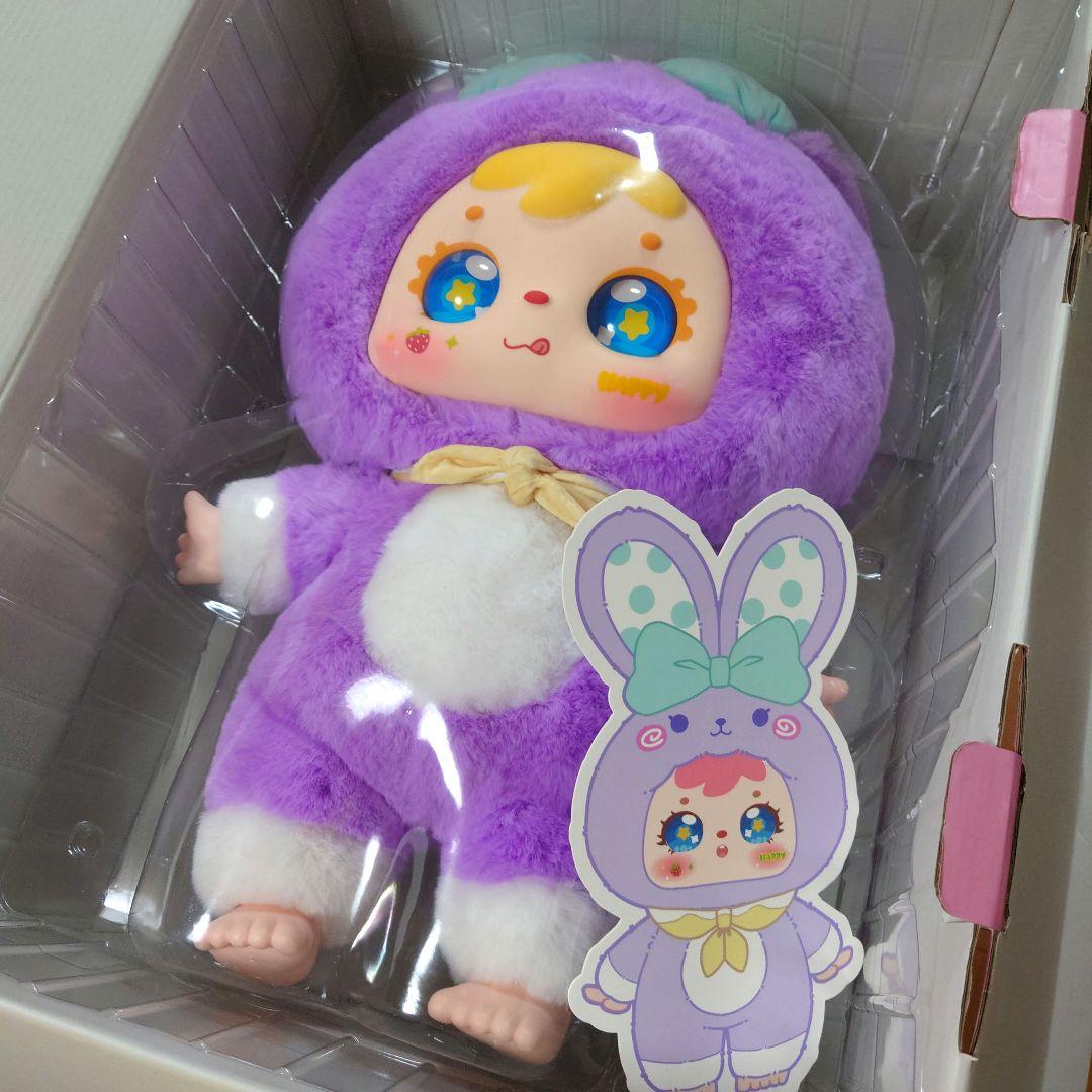 最終値下げ価格！　Samuel　1000%　立ち耳　紫うさぎ　青目