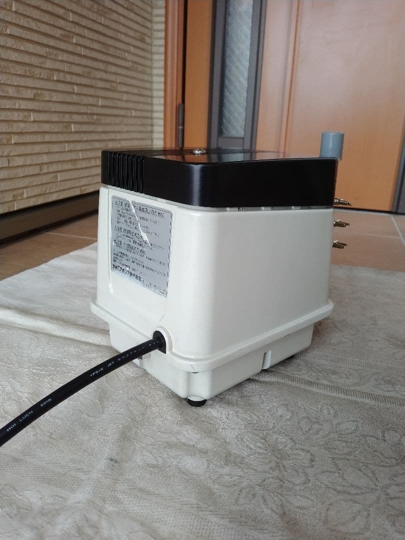 【安永(EP-80E-L)80L】003　エアポンプ　ブロワ　浄化槽