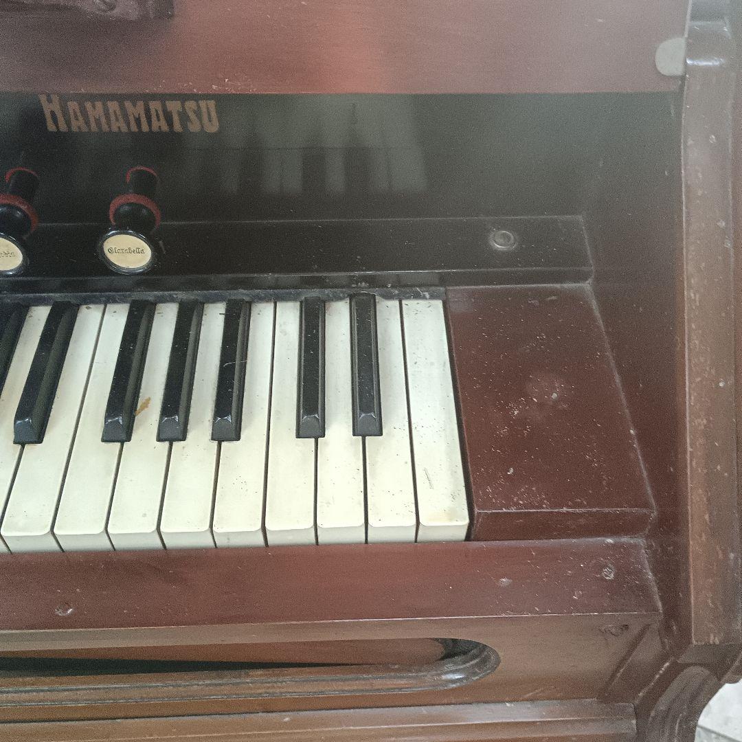 4931）大正時代　ヤマハリードオルガン　９ストップ　現状で／直接渡し限定