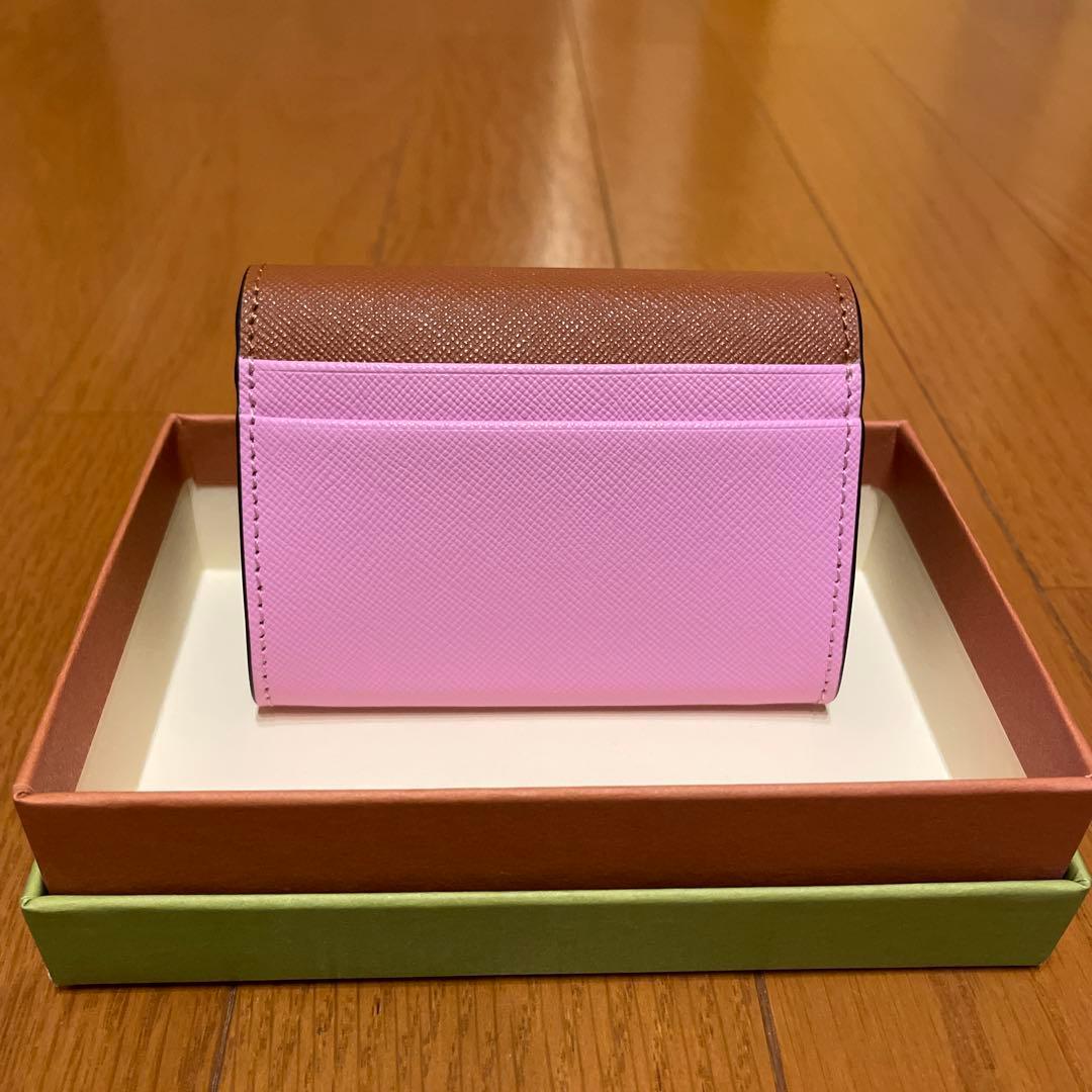 マルニ MARNI 財布 レディース カードケース/ケース　ブラウン　新品