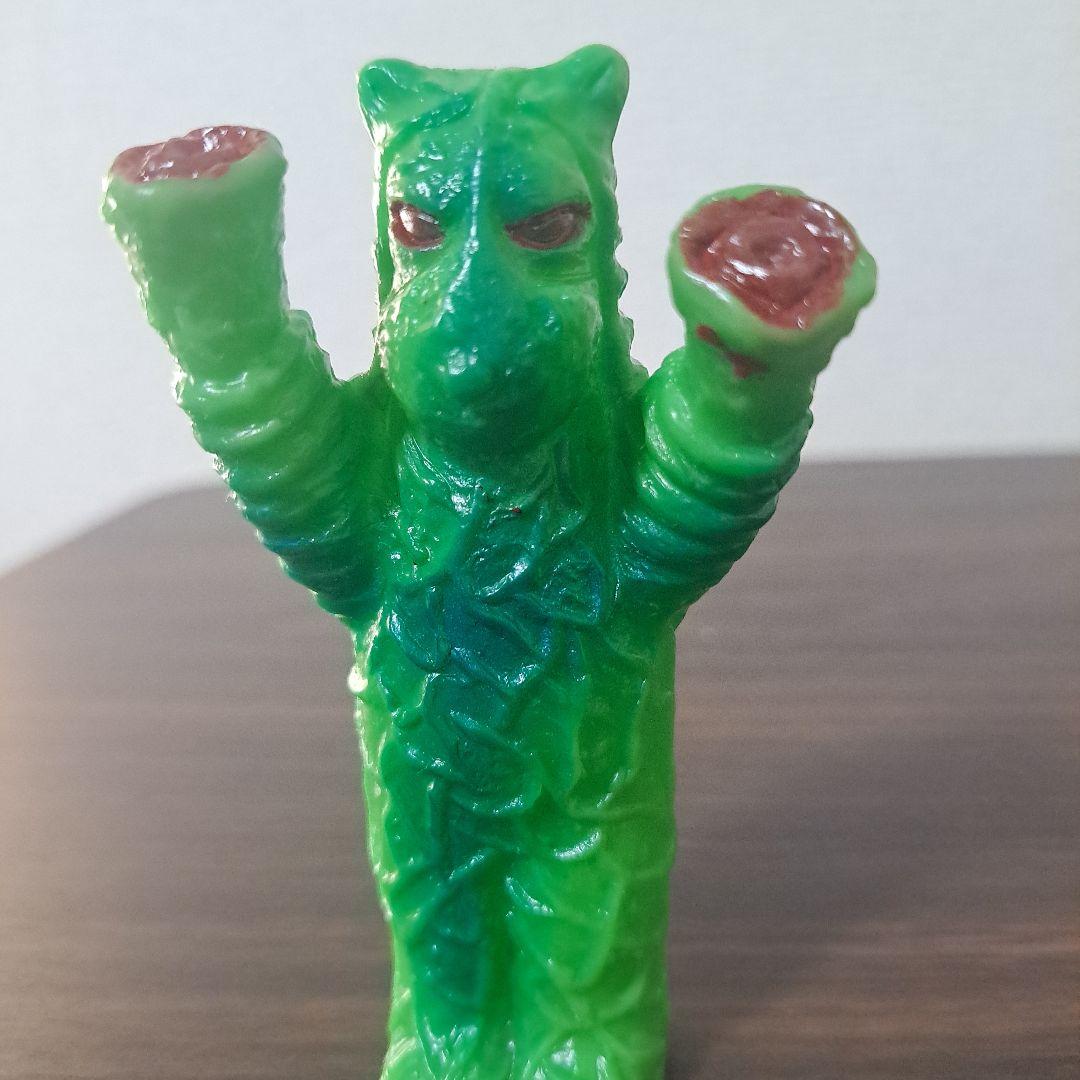 メルゴールドサタン　マルチ　ソフビ　大里玩具　ジャンボ指人形　ミラーマン