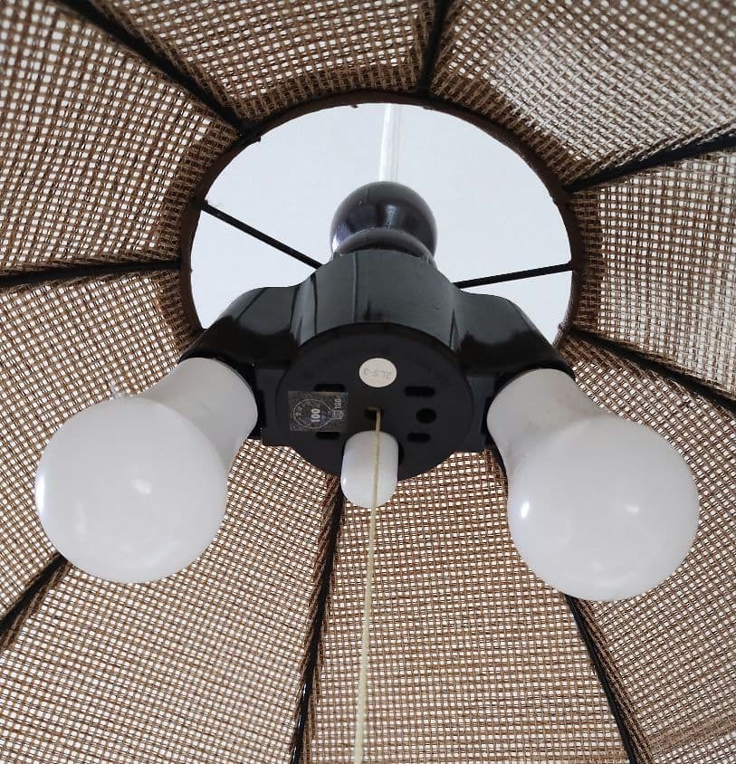 籐ラタン ペンダントライト/ 天井 アンティーク