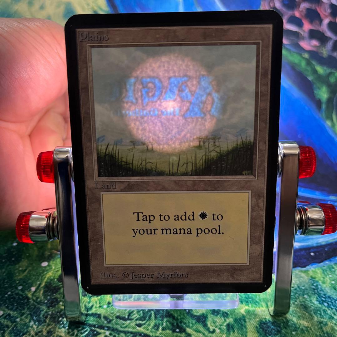 329 《平地/Plains》MTG アルファ　α [LEA] 基本土地