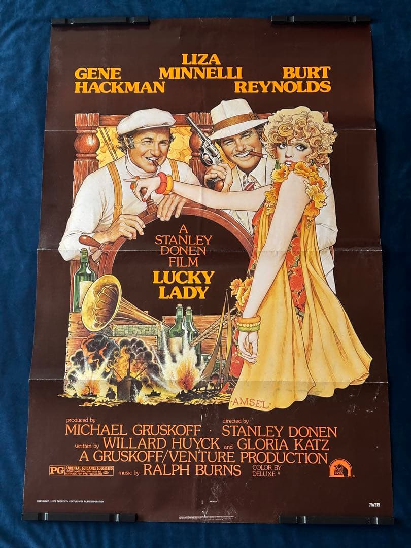 ラッキー・レディ　USオリジナル映画ポスター