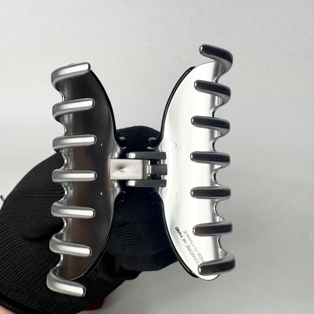 アレクサンドルドゥパリ　ヘアクリップ　ヴァンドームクリップ　ブラック.