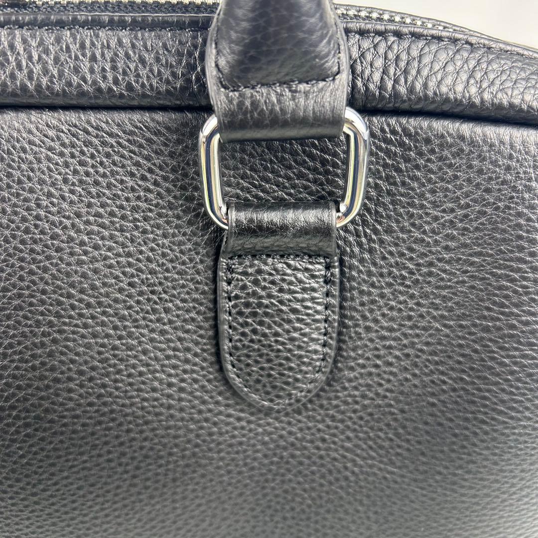【新品未使用】MURA ビジネスバッグ レザー 2way A4可能