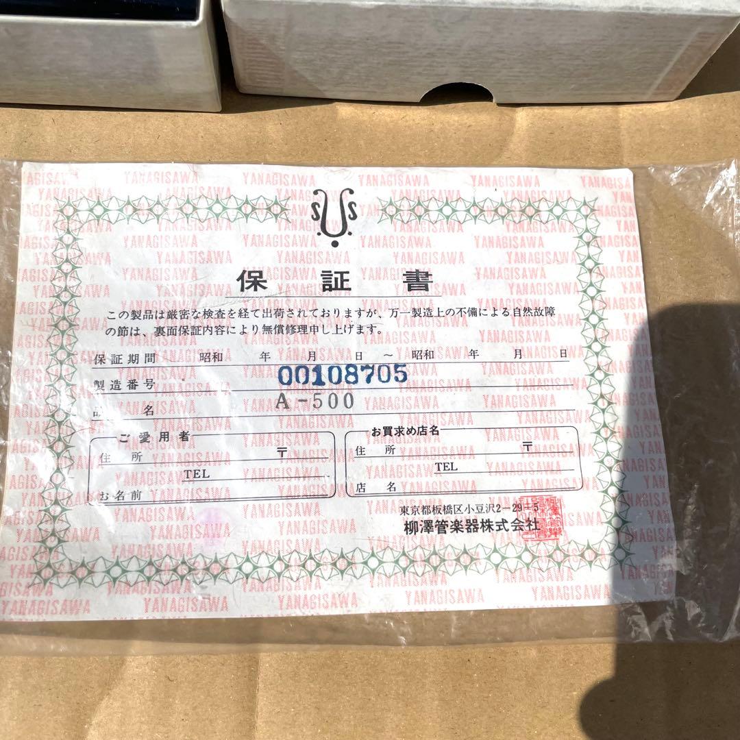 YANAGISAWA ヤナギサワ アルトサックス A-500 ハードケース付き