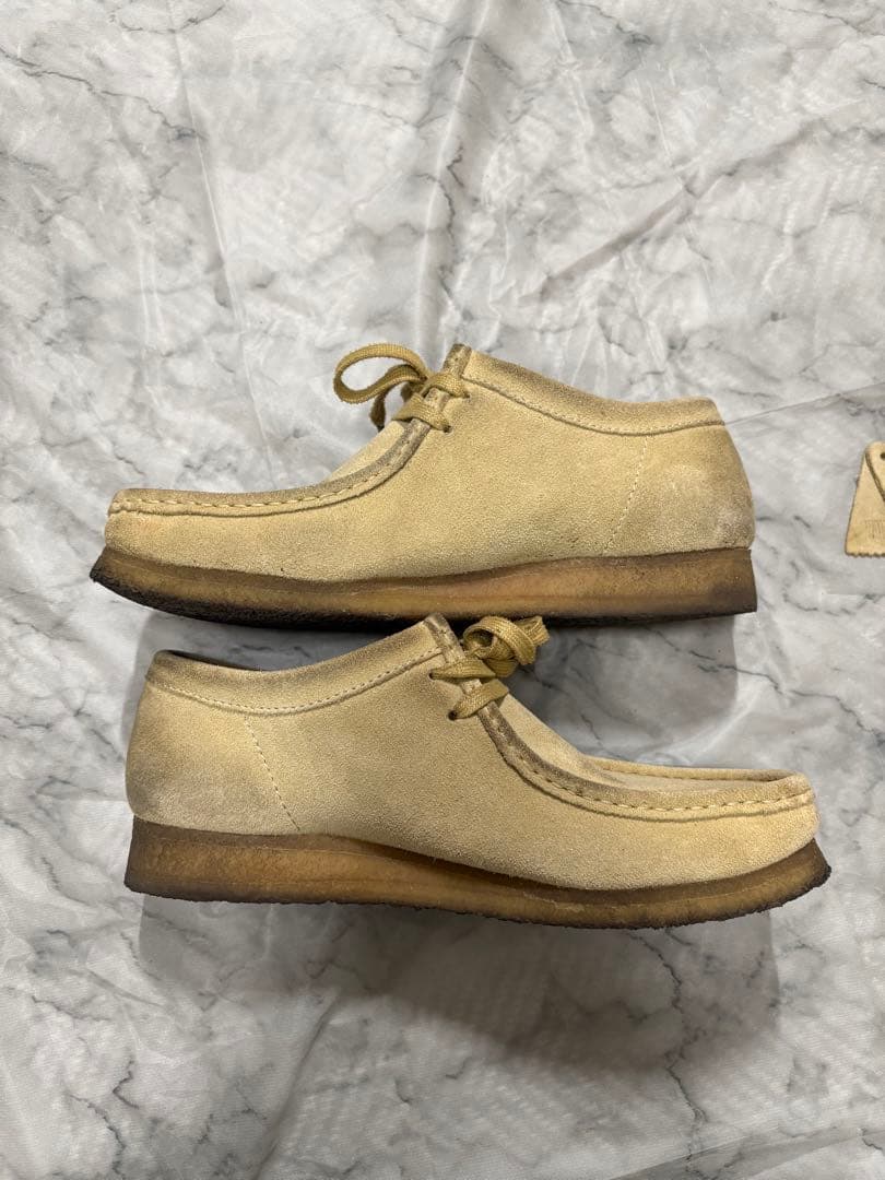 【定番】Clarks Originals クラークス ワラビー メープルスエード