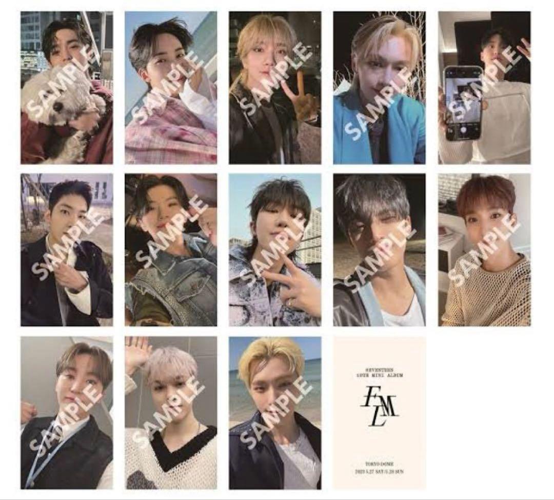 SEVENTEEN セブチ FML 東京 会場限定 コンプリート トレカ