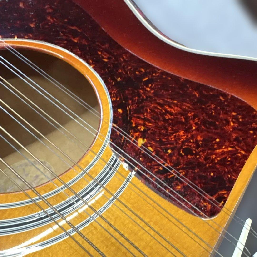 ギルド　JF65-12 チェリーサンバースト　美品　純正ハードケース