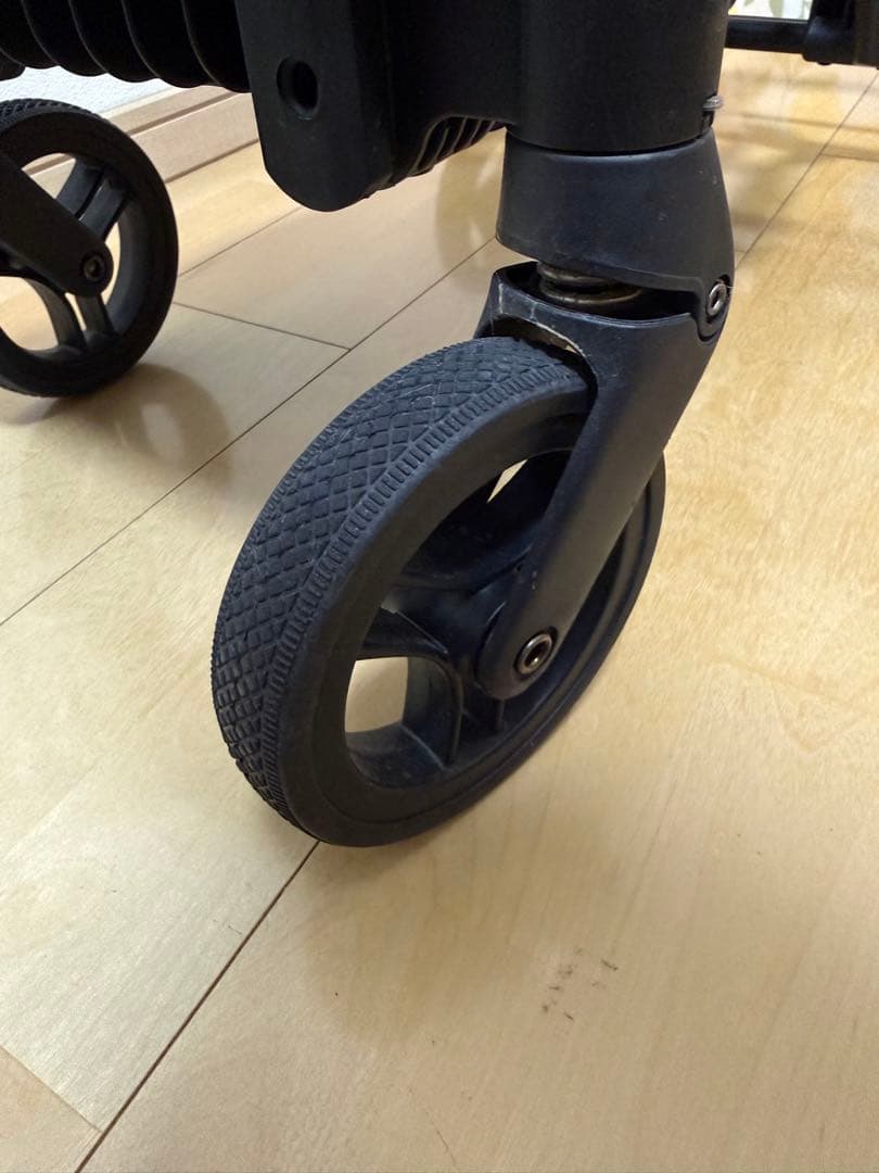 折りたたみペットカート ブラック　AIRBUGGY. wizx