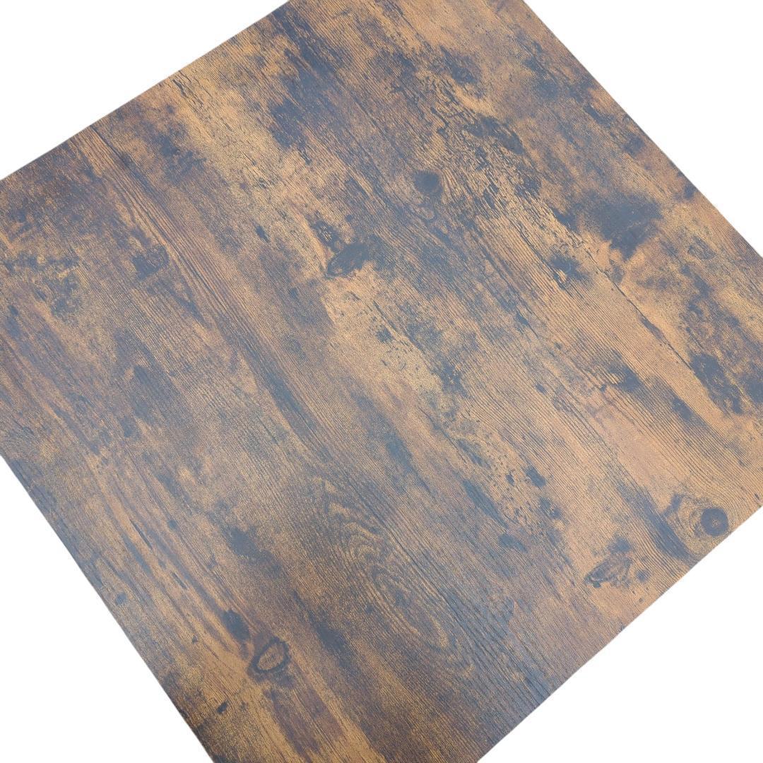 【送料無料】ニトリ　テーブル＆チェア　ユーズド加工木目調