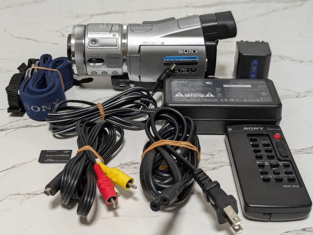 ② SONY　HDR-HC1　HDV　MiniDV対応