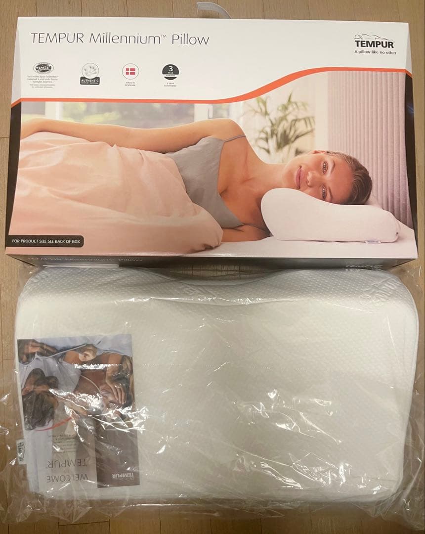 新品 Tempur 枕 テンピュール ミレニアム ネックピロー S