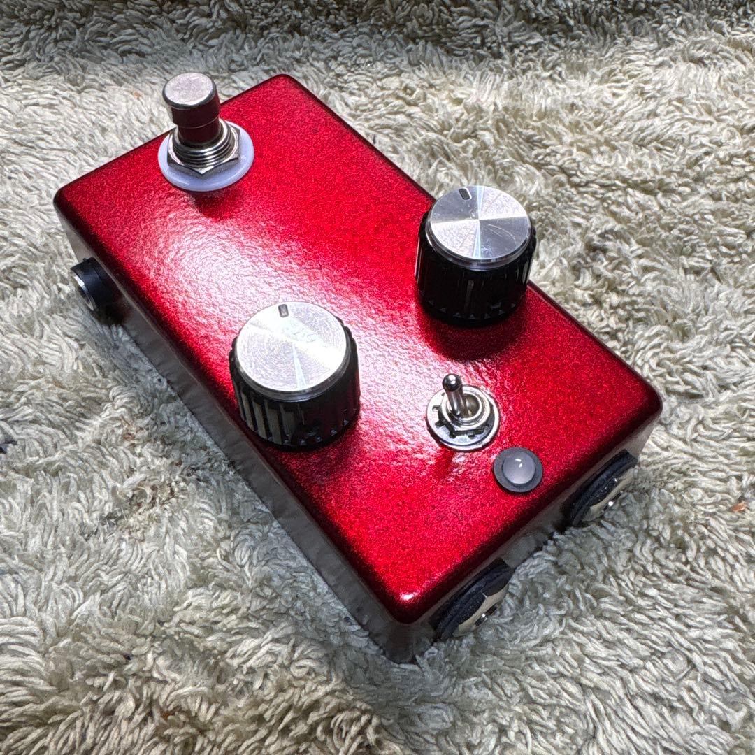 Fat Boost V1改　9v↔︎18v切り替えsw付きハンドメイドエフェクター