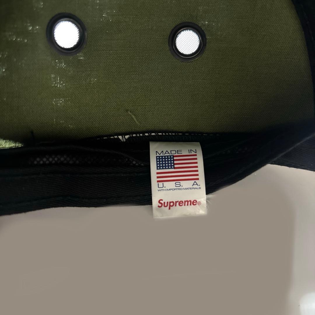 supreme レイヤードカモキャンプ キャップ