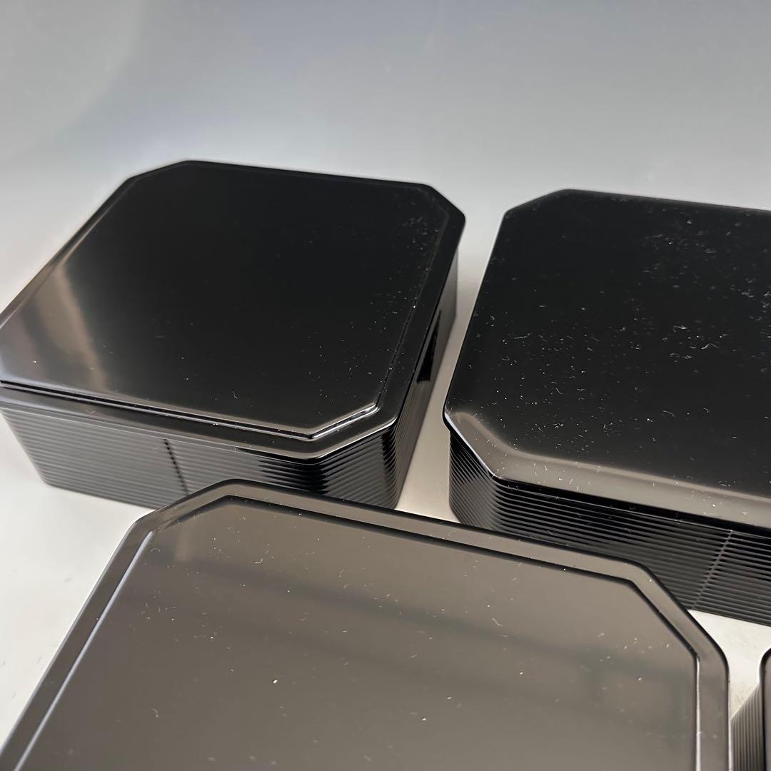 茶道具　即中斎好写　鱗透　五重　縁高　菓子器　熊谷秀穂　共箱　漆器　濃茶　茶事