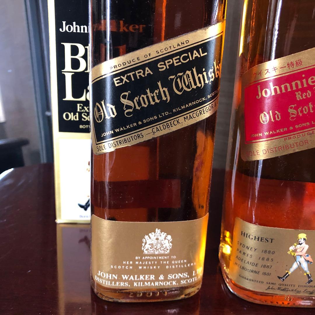 T*H様 1000円〜 ジョニーウォーカー ブラックラベル エクストラ レッドラ