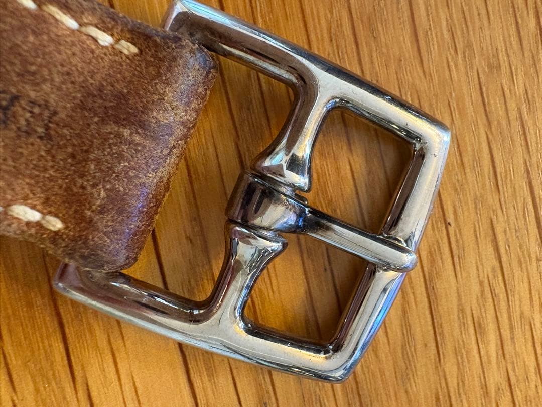 HERMES エルメス エトリヴィエール レザー ブレスレット バングル H刻印