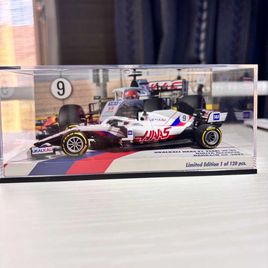 ミニチャンプス 1/43 Haas VF-21 2021 ニキータ・マゼピン