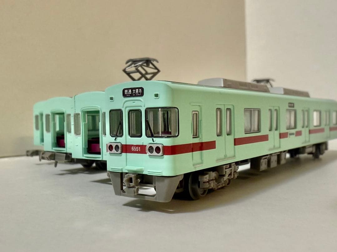 トミーテック　鉄道コレクション 西日本鉄道6050形更新車6051編成基本4両