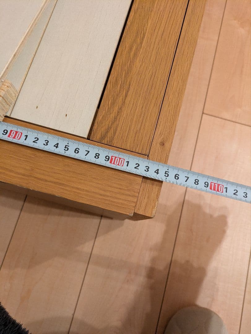 kurashinomonosashi　収納ベット　シングル　オーク材