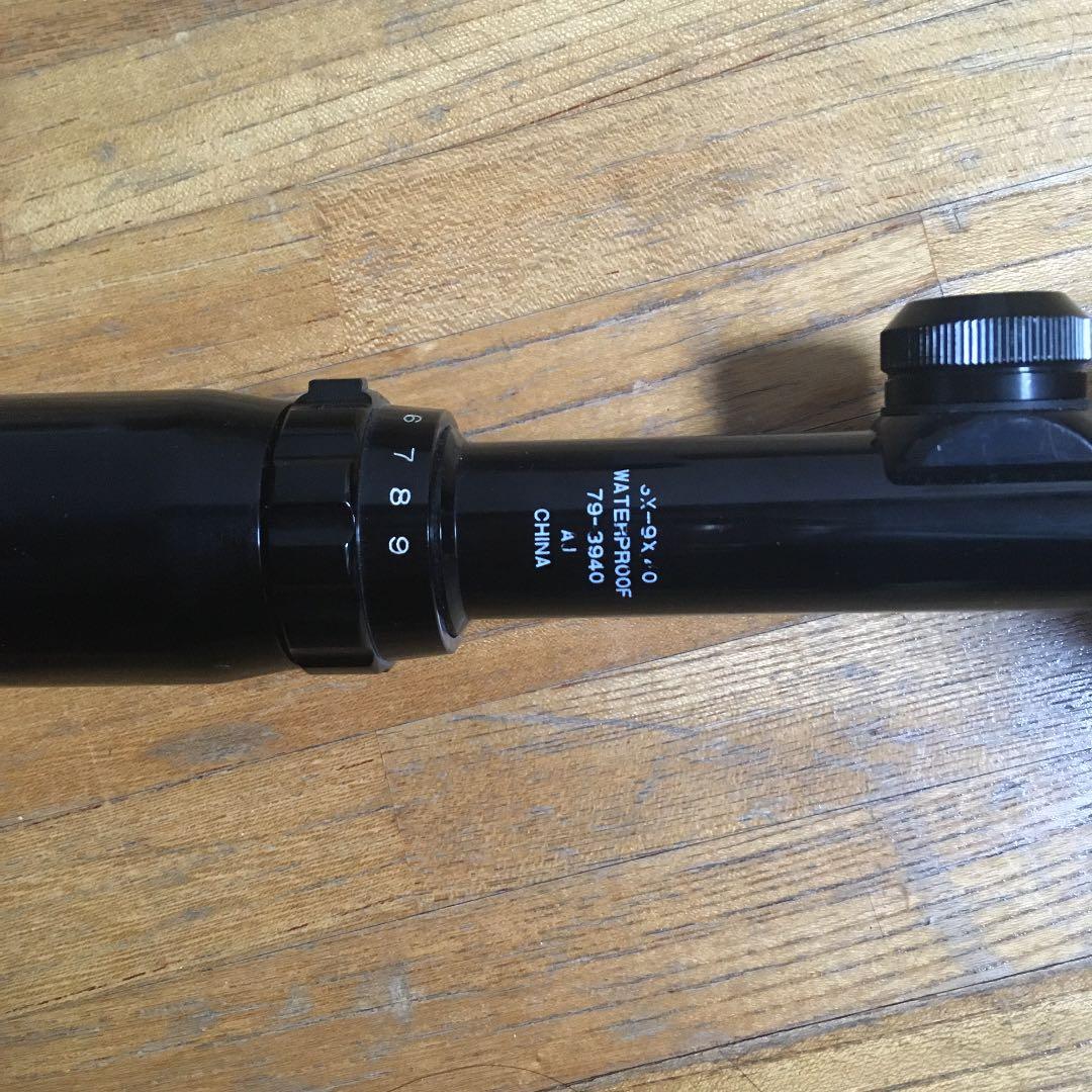 Bushnell scope 3x9 ズーム