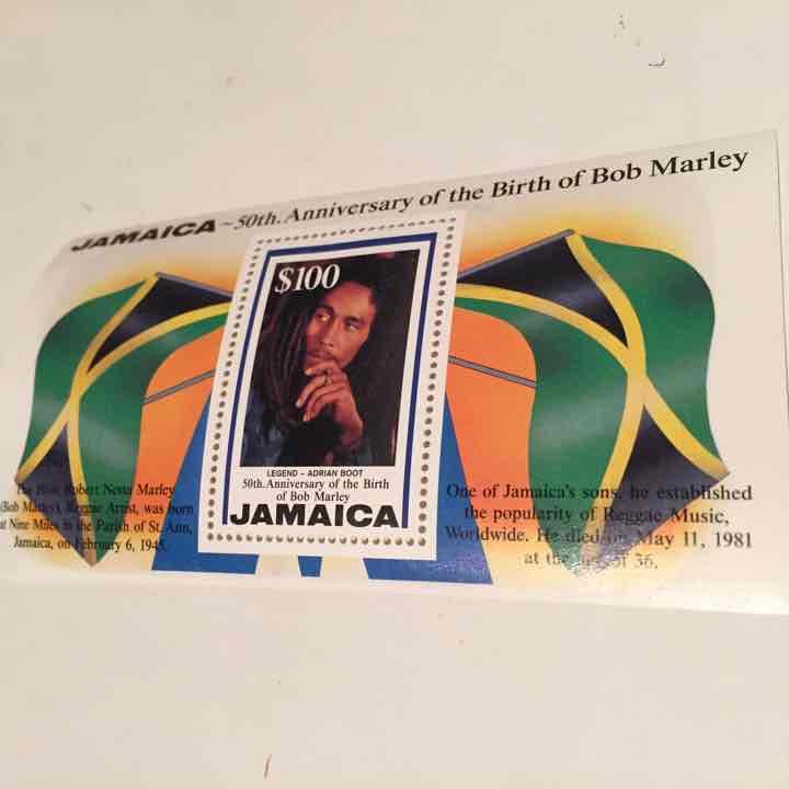 ボブマーリー 記念切手